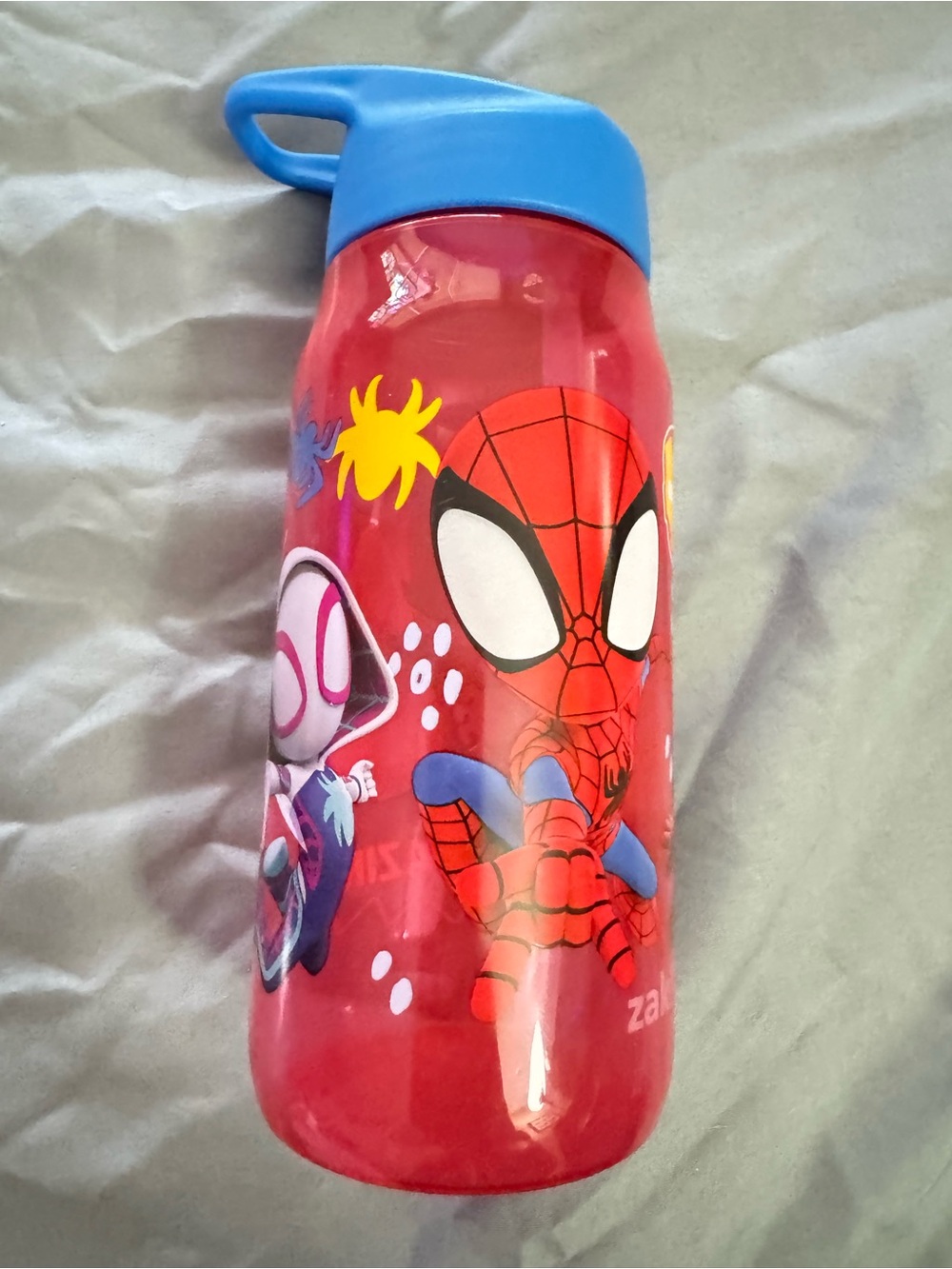 Spiderman water bottle